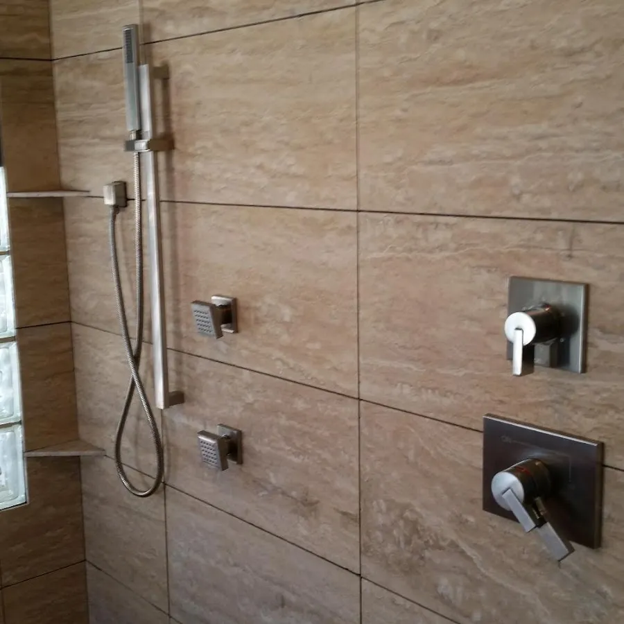 Shower fixture installation for Gas Line Repair in Caln